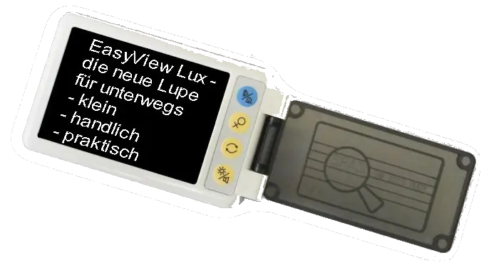 EasyView Lux - elektronische Lupe mit Griff
