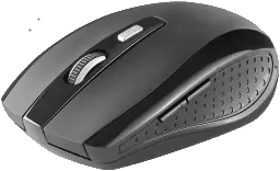 Großschrift-Funktastatur mit Maus, Multimediatasten, schwarz mit weißen Buchstaben