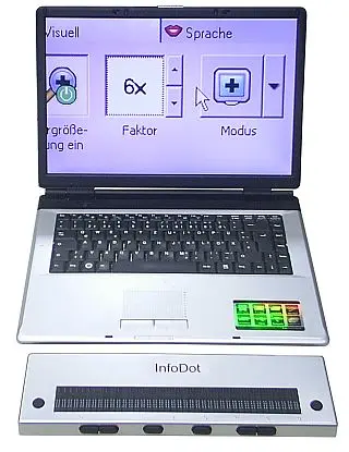 Braillezeile InfoDot 40 multi - die Vvielseitige mit USB und Bluetooth