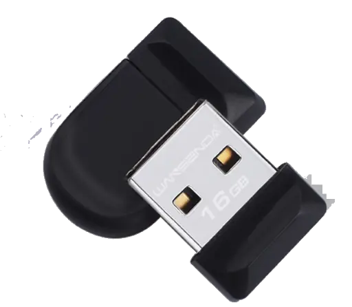 USB Speicherstick, Mini, 32GByte schwarz