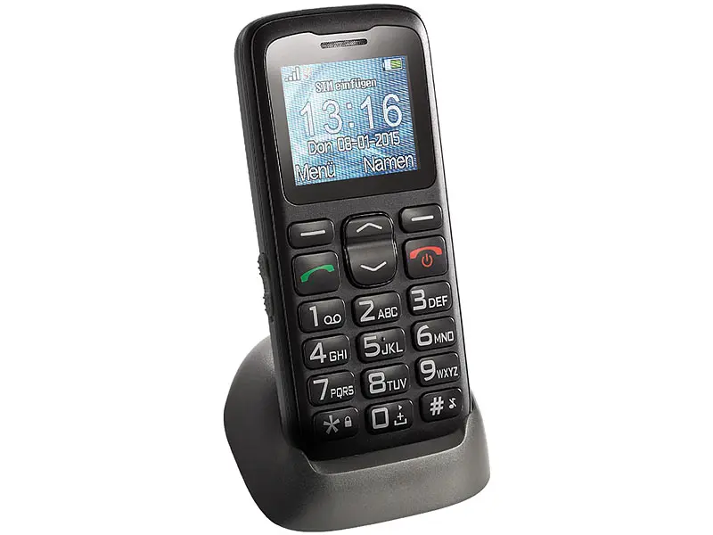 Mobiltelefon Seniorenhandy XL-915-V2 mit Garantruf